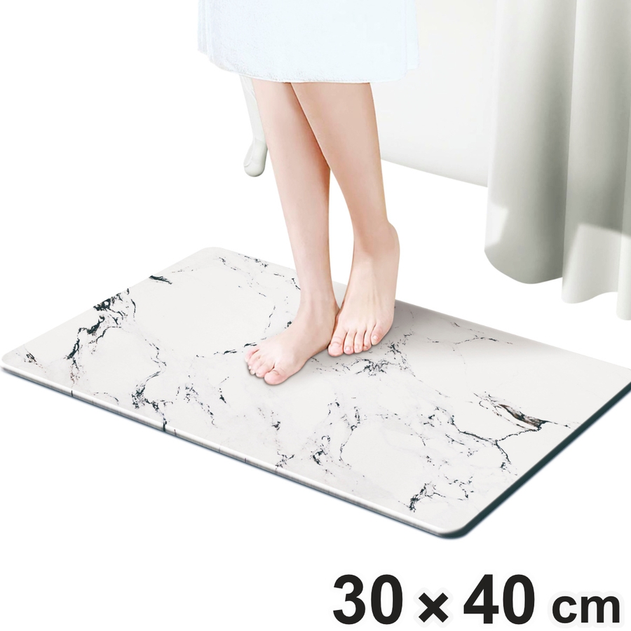 バスマット ＆NE バスマット 珪藻土 Bathtime 60×35cm （ バス マット