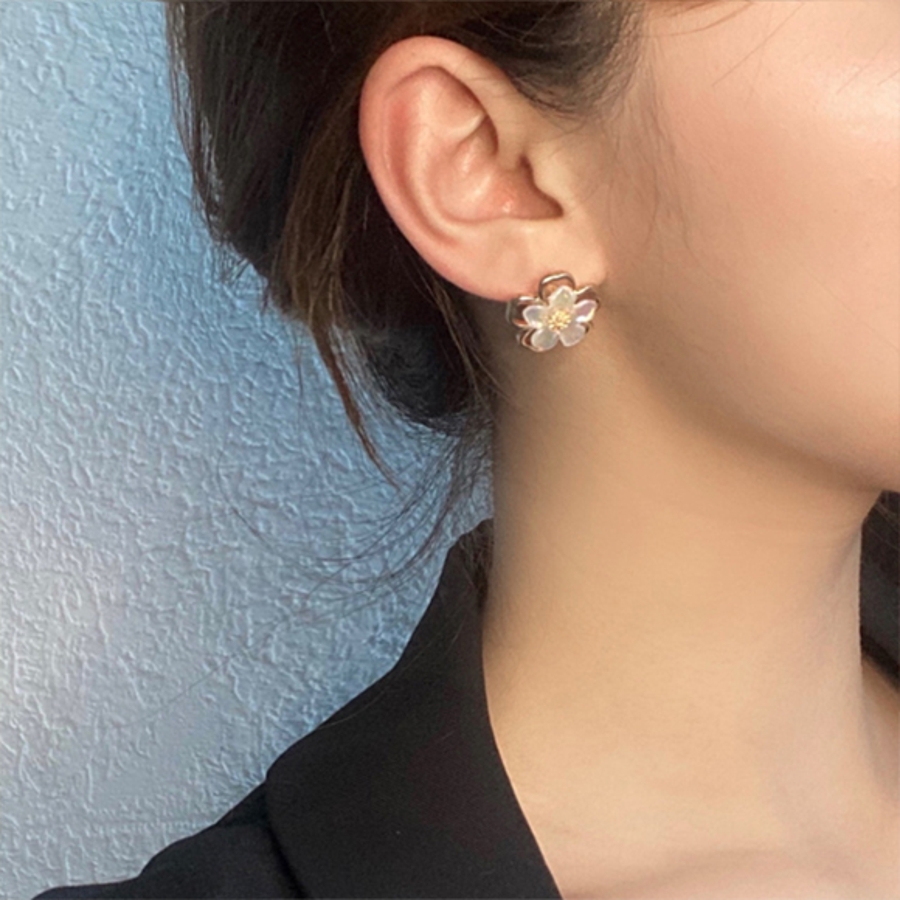 フラワーデザインピアス&イヤリング アクセサリー 小物[品番 フラワーデザインピアス&イヤリング アクセサリー 小物[品番