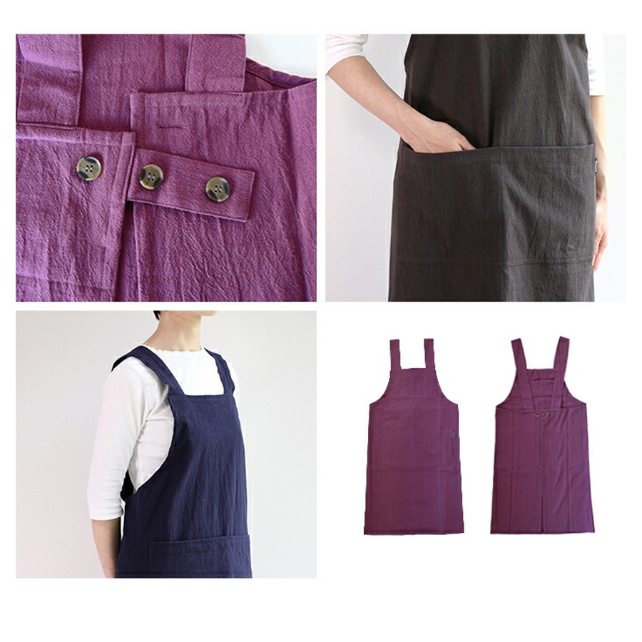 2種類から選べる ウォッシュドコットン エプロン 品番 Udow Life Style Ablana ライフスタイルアブラナ のレディースファッション通販 Shoplist ショップリスト