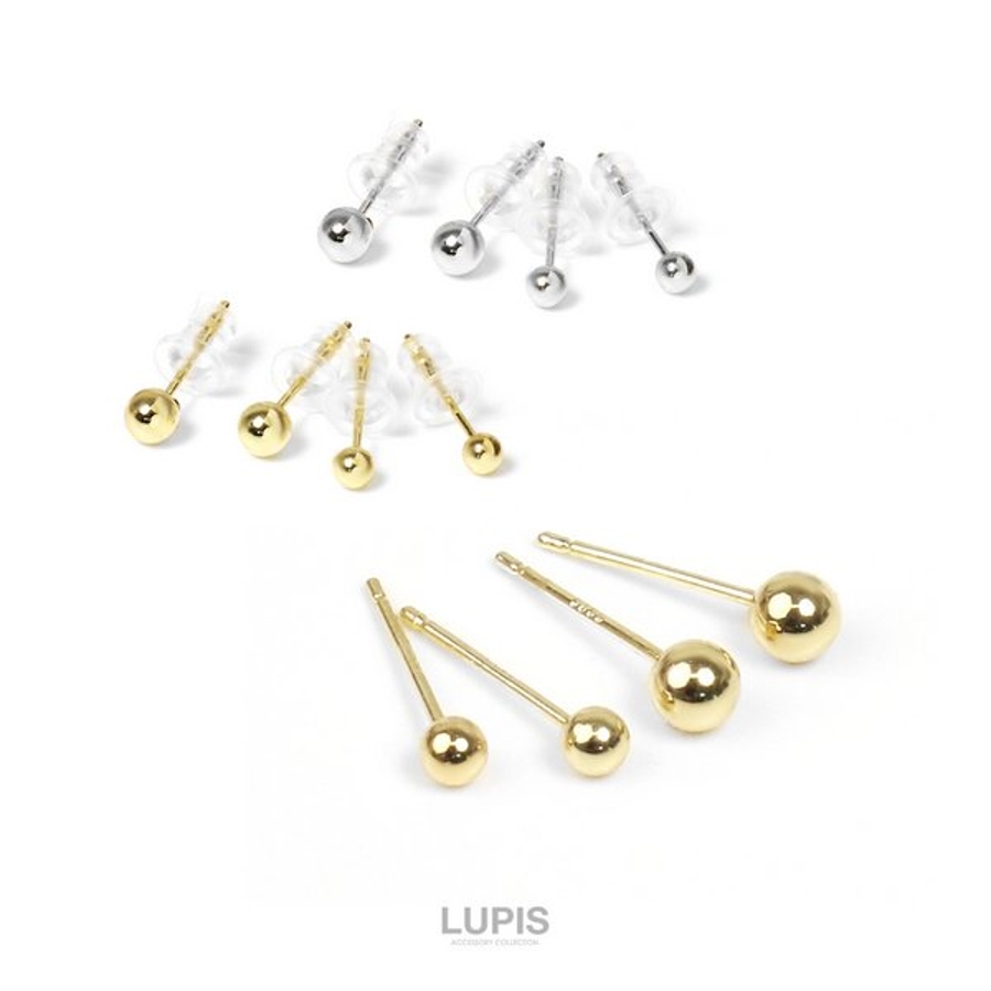 シンプルスタッドピアス【S925ポスト】[品番:LPSA0004979 シンプルスタッドピアス【S925ポスト】[品番:LPSA0004979