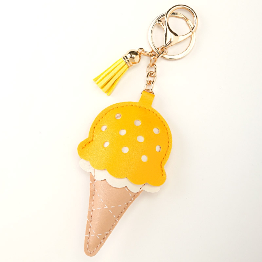 ⭐美品⭐LOEWE　アイスクリーム　チャーム　キーホルダー crossi クロッシー バッグチャーム[品番：LU000013600
