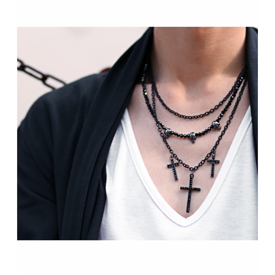 ネックレス メンズ アクセサリーアクセ[品番：LU000001174