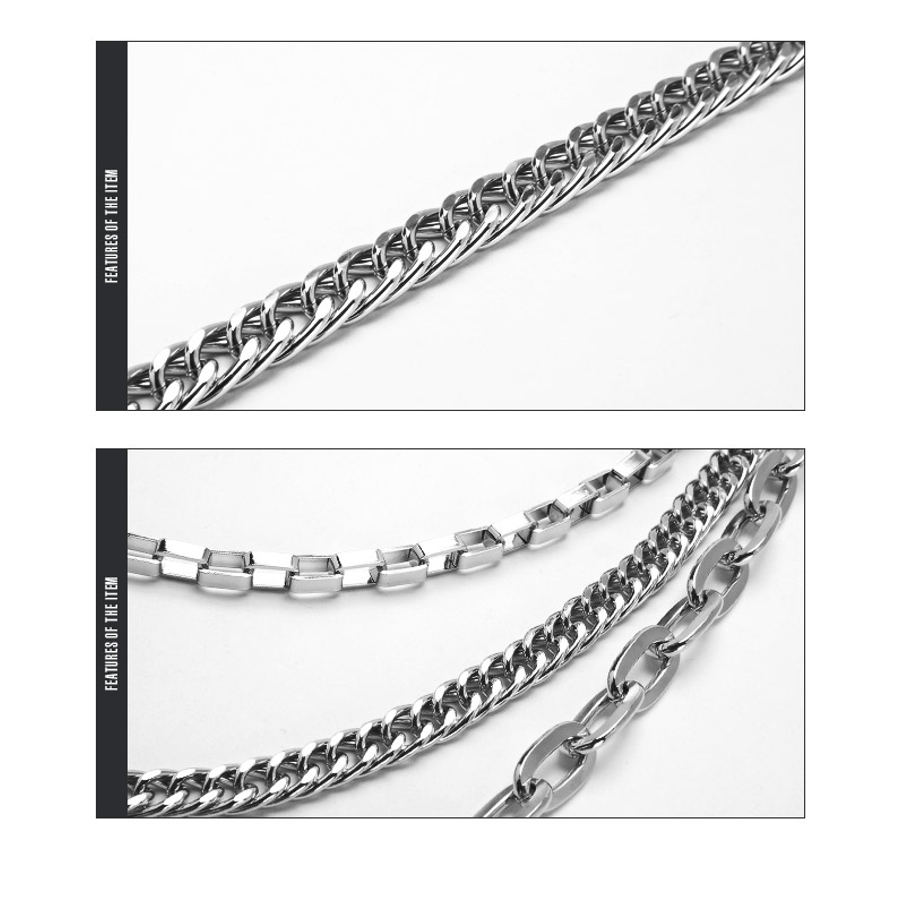 メンズアクセ ウォレットチェーン お兄系V系[品番：LU000002755