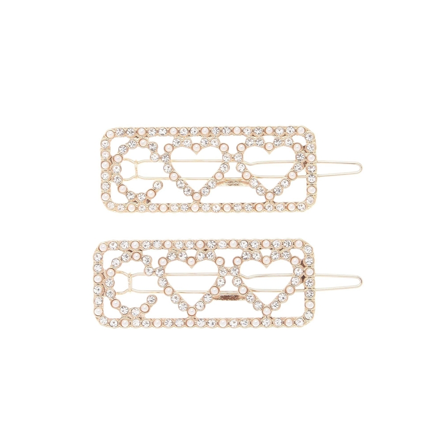 HEART BIJOU HAIR PIN/ハートビジューヘアピン[品番