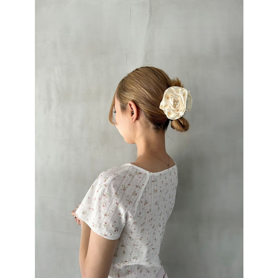 ROSE HAIR CLIP/ローズヘアクリップ[品番：MKSW0062357
