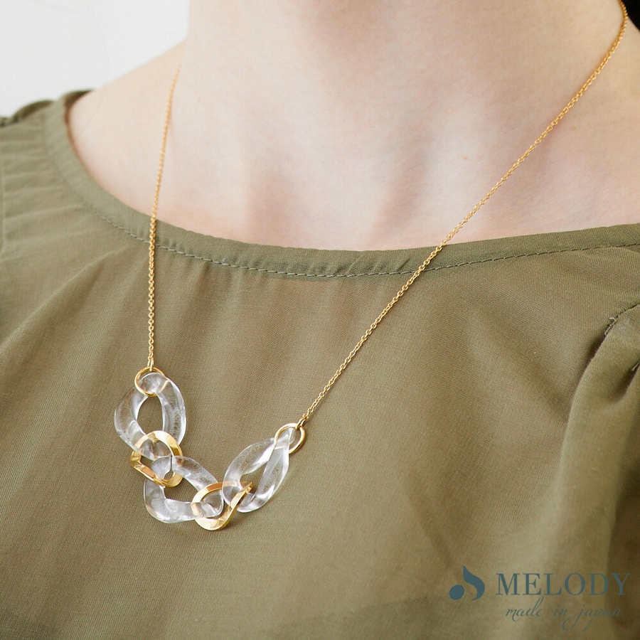 ネックレス 日本製 K18GP[品番：MLOA0002323]｜Melody Accessory