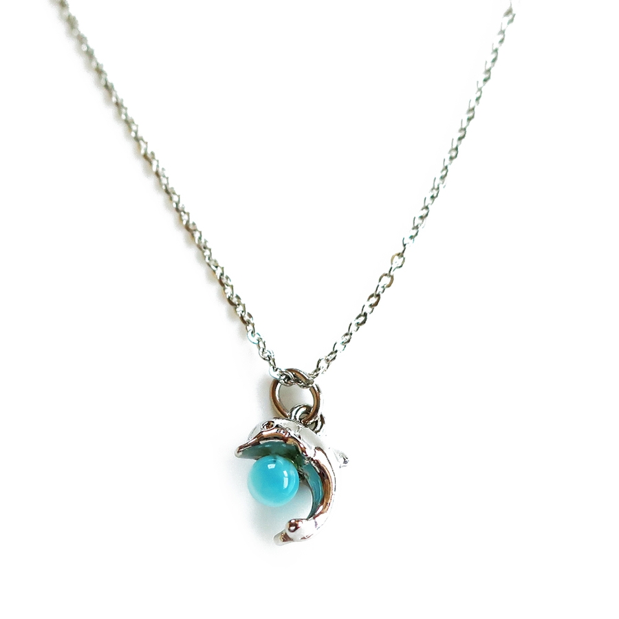 ネックレス 合成 キャッツアイ[品番：MLOA0001250]｜Melody Accessory