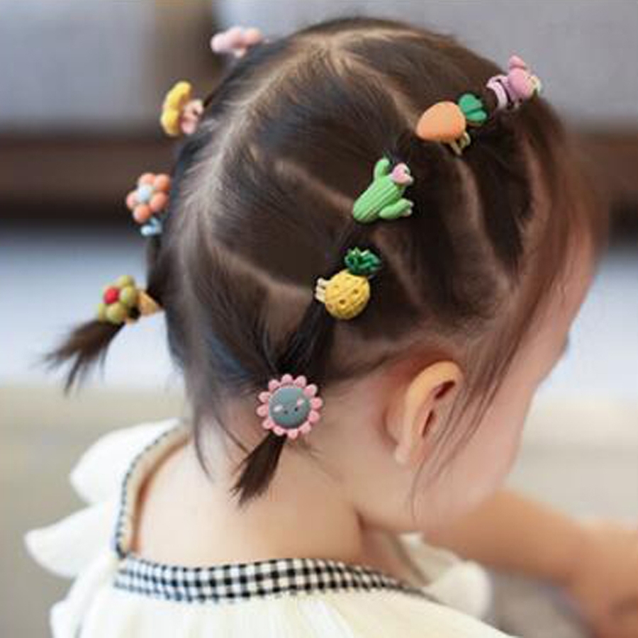 最低価格の 10個セット ヘアピン ミニサイズ 髪留め 可愛い子供アクセ ヘアピン
