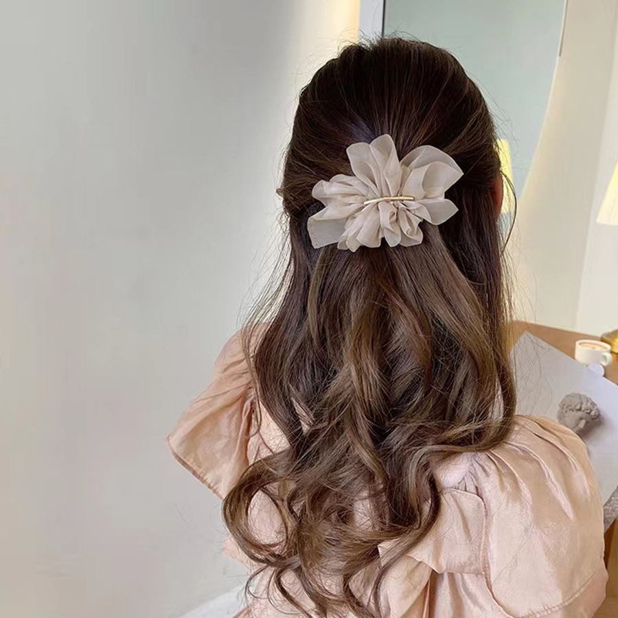 シフォンバレッタ レディースヘアアレンジ[品番：II000009922