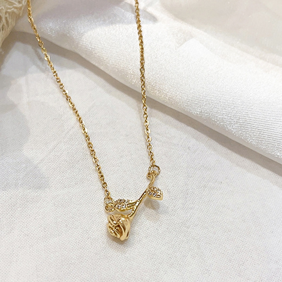 miniministore ネックレス バラモチーフ アクセサリー【ゆう