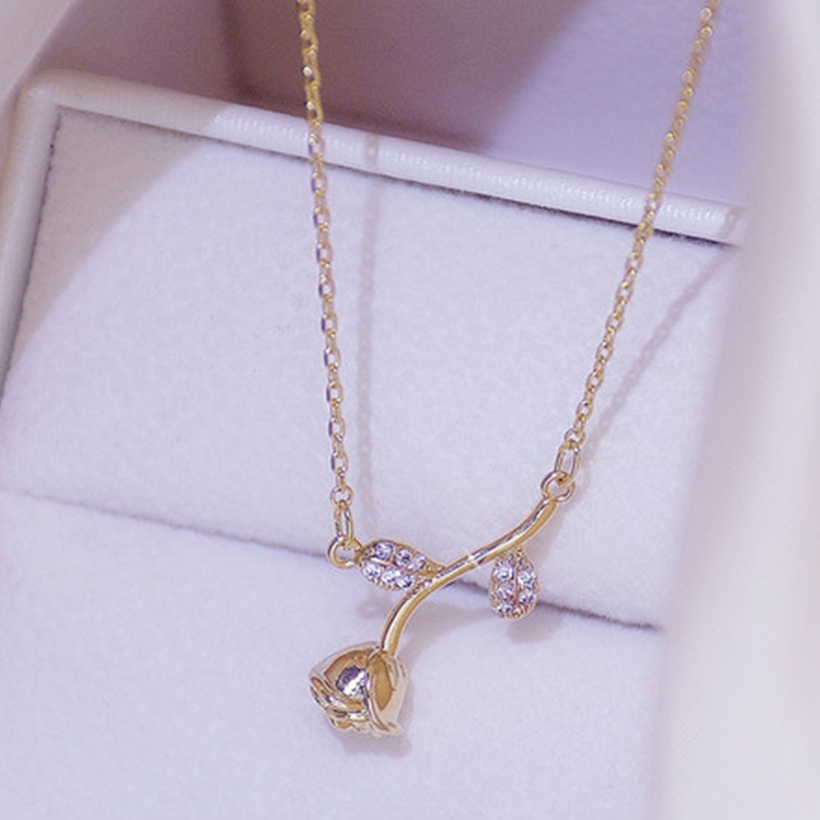 miniministore ネックレス バラモチーフ アクセサリー【ゆう
