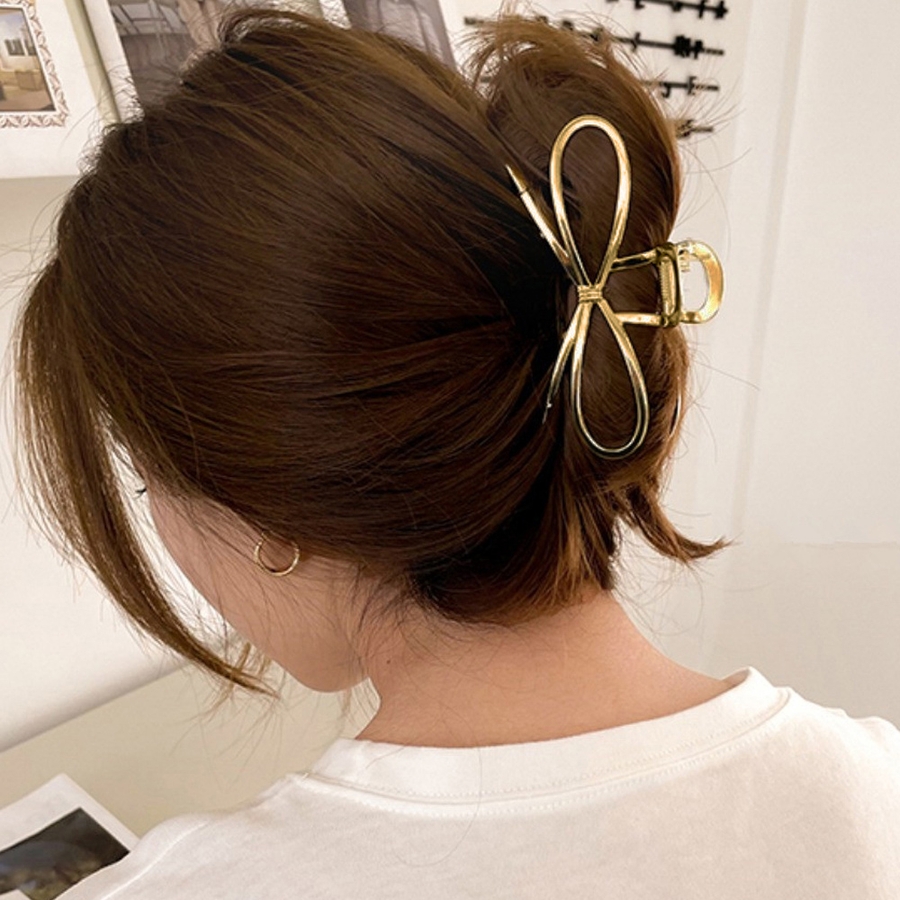 メタルヘアクリップ バンスクリップ 韓国[品番:II000009931 メタルヘアクリップ バンスクリップ 韓国[品番:II000009931