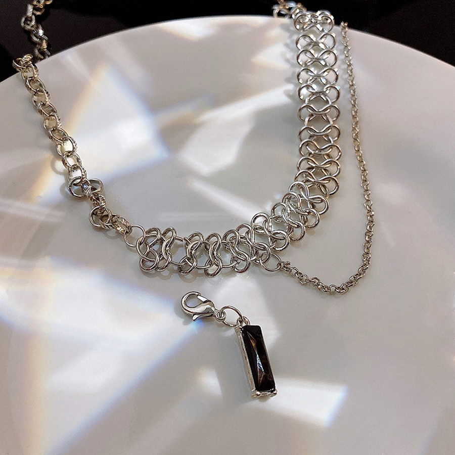 チョーカーネックレス アシンメトリー[品番:II000007240 チョーカーネックレス アシンメトリー[品番:II000007240