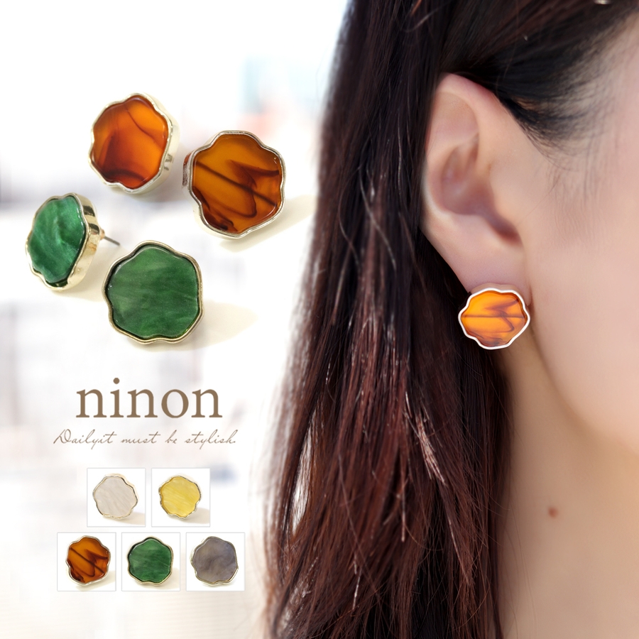 ピアス レディース シンプル 品番 Nnna Ninon ニノン のレディースファッション通販 Shoplist ショップリスト