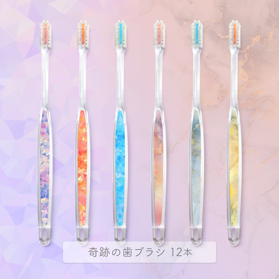 公式【ショップリスト限定】奇跡の歯ブラシ 12本セット（ポリゴン6本