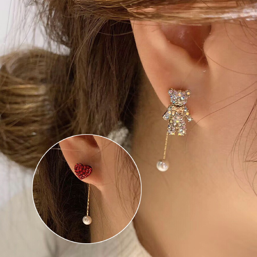 nude] mini bubble pearl STUD ピアス/イヤリング（white）