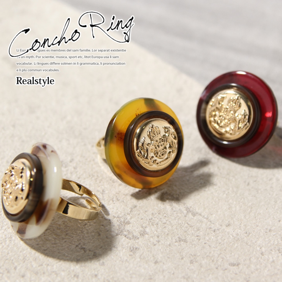 コンチョゴールドリング 指輪 Ring 品番 Jokw Real Style リアルスタイル のレディース ファッション通販 Shoplist ショップリスト コンチョゴールドリング 指輪 Ring 品番 Jokw Real Style リアルスタイル のレディース ファッション通販 Shoplist ショップリスト