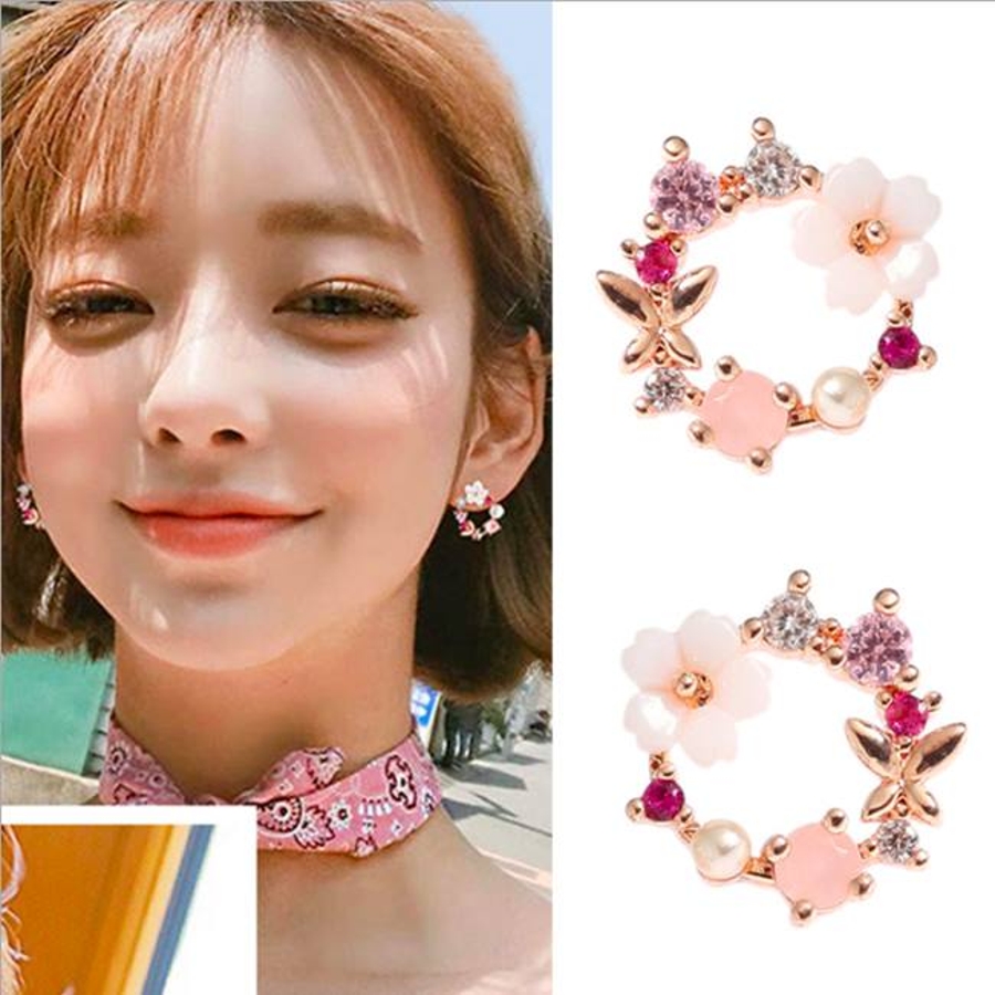 イヤーカフ 両耳セット 桜[品番：PSBA0000554]｜パーティー