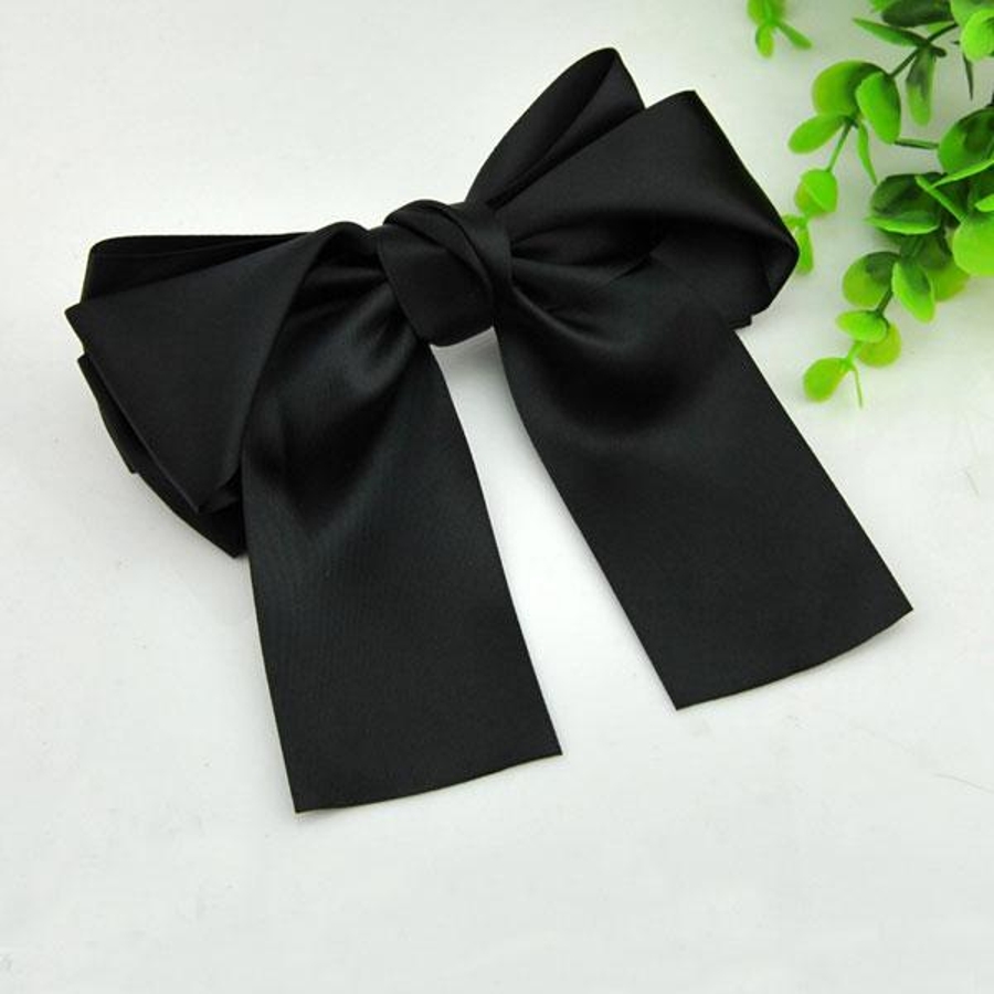 ハンドメイド♡SALE♡プードルちゃんモフモフリボンバレッタ