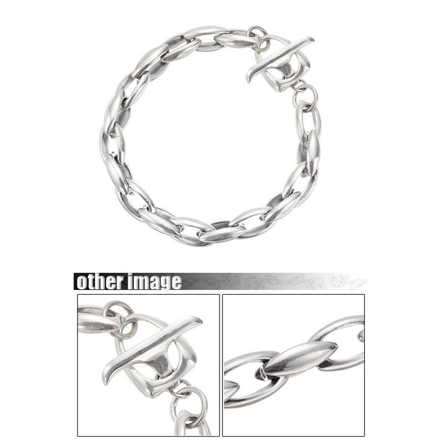 ブレスレット　シルバー　アクセサリー　925 刻印あり　メンズ　AL1a 中古】TIFFANY&Co. ティファニー シルバー アズテック ジグザグ