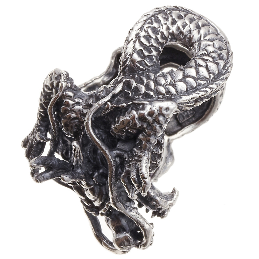 シルバーリング ドラゴン 龍の指輪[品番：PENA0007226