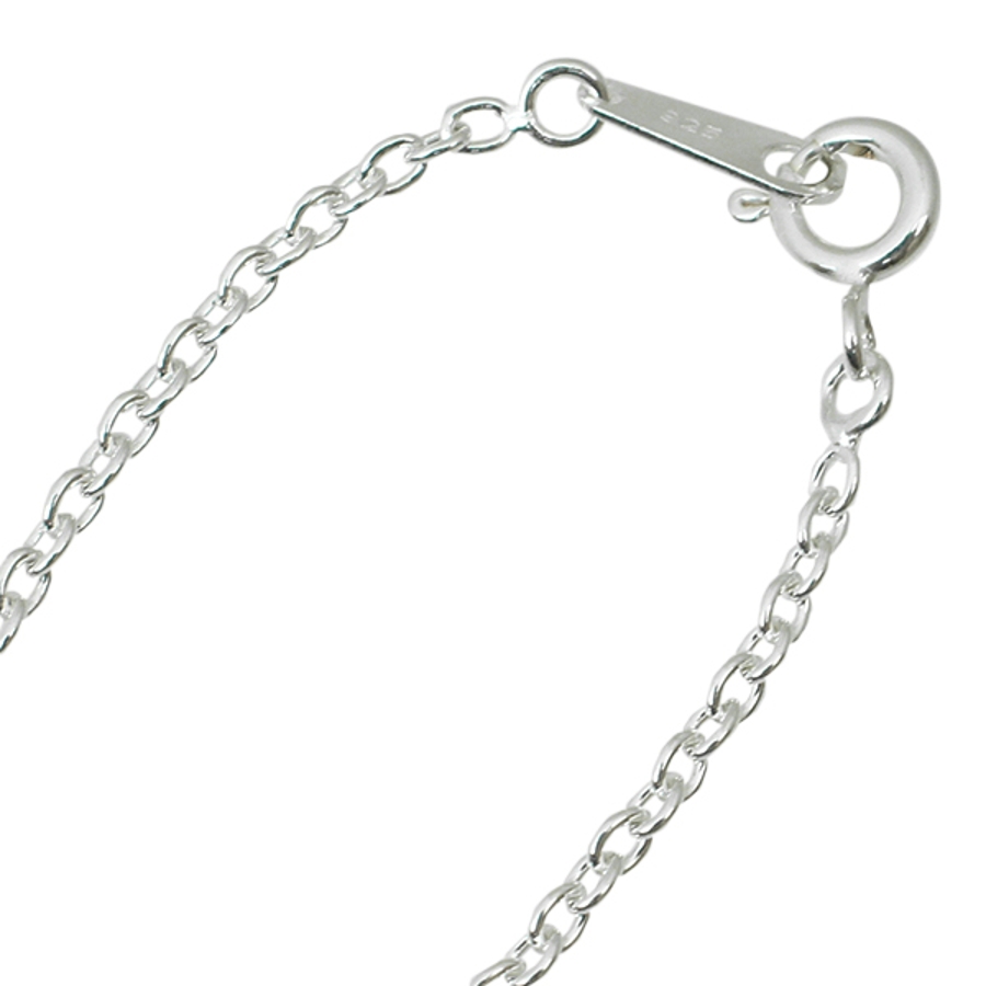 ネックレスチェーン シルバー925 あずきチェーン[品番：PENA0002236