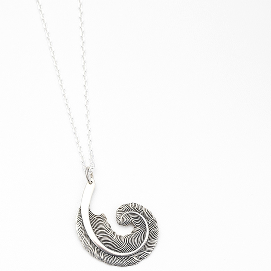 シルバーネックレス フェザーモチーフメンズネックレス 品番 Pena アクセサリーショップpiena アクセサリーショップ のメンズ ファッション通販 Shoplist ショップリスト