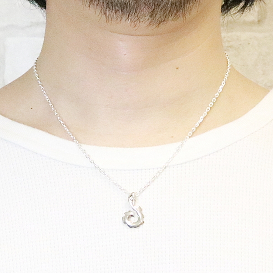 メンズネックレス シルバー925 シルバー[品番：PENA0011474