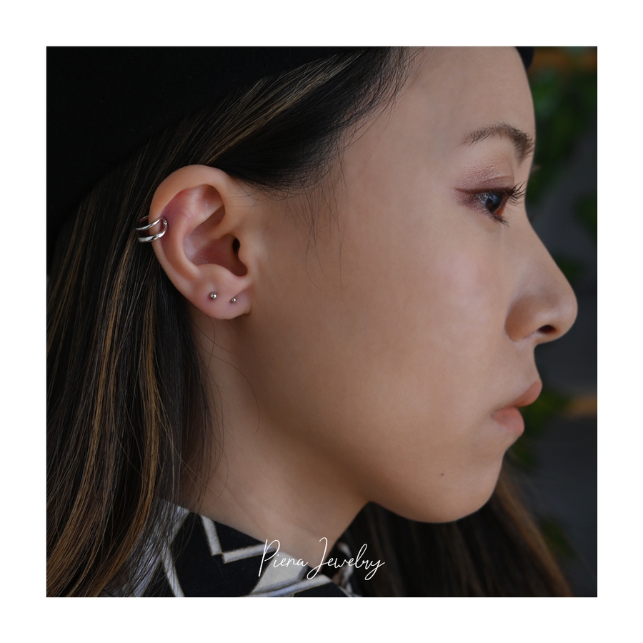 プラチナ900 2 5mmボールピアス[品番：PENA0029651
