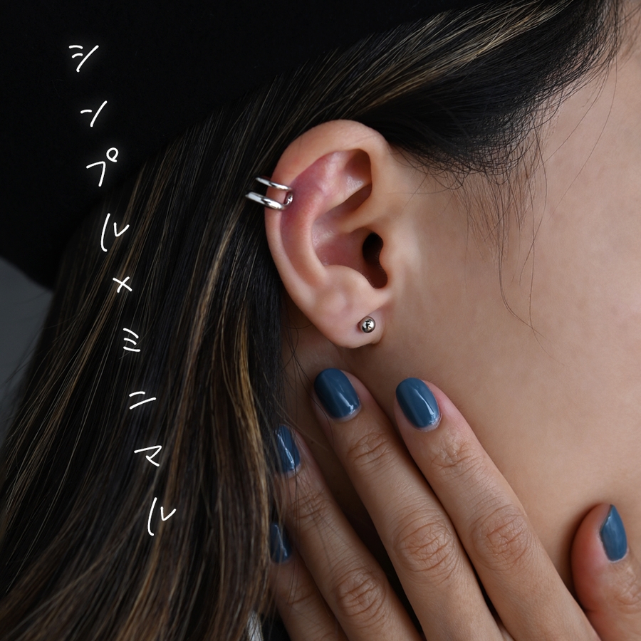 プラチナ900 4mmボールピアス ファーストピアス[品番