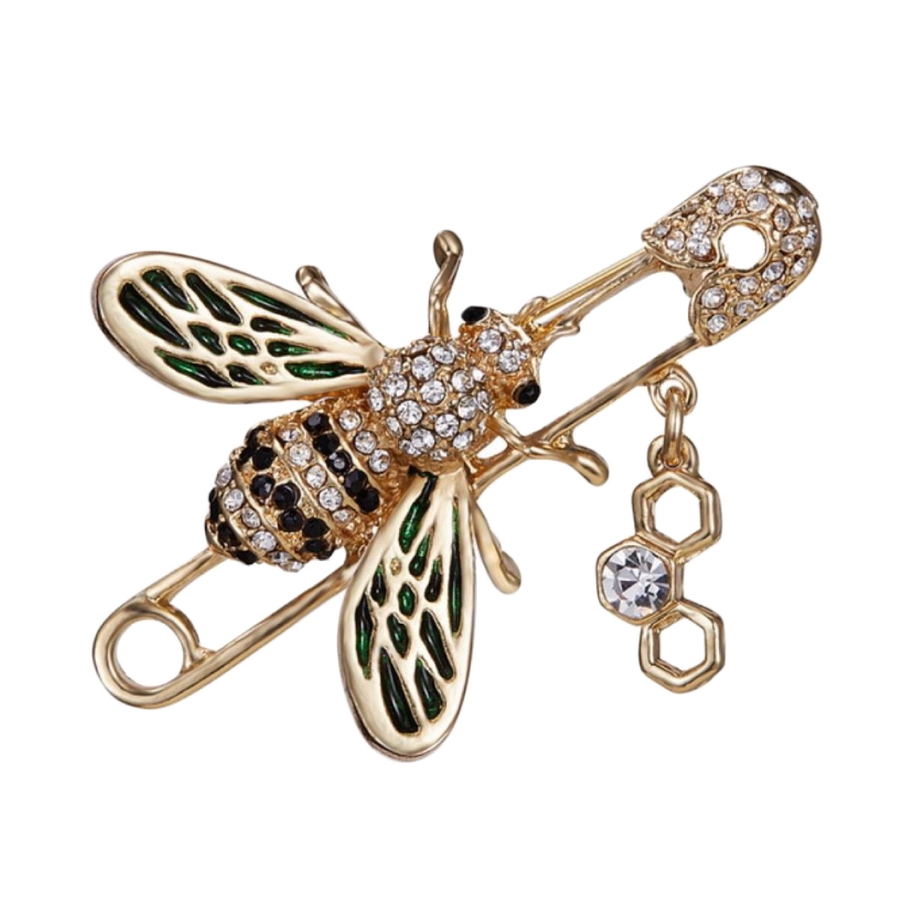 ブローチ レディース 蜂[品番：PENA0030722]｜アクセサリーショップ