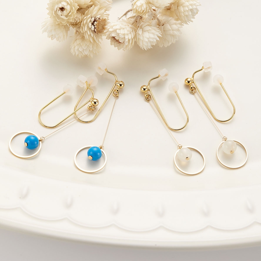 ノンホールピアス レディース イヤリング[品番：PENA0036231 