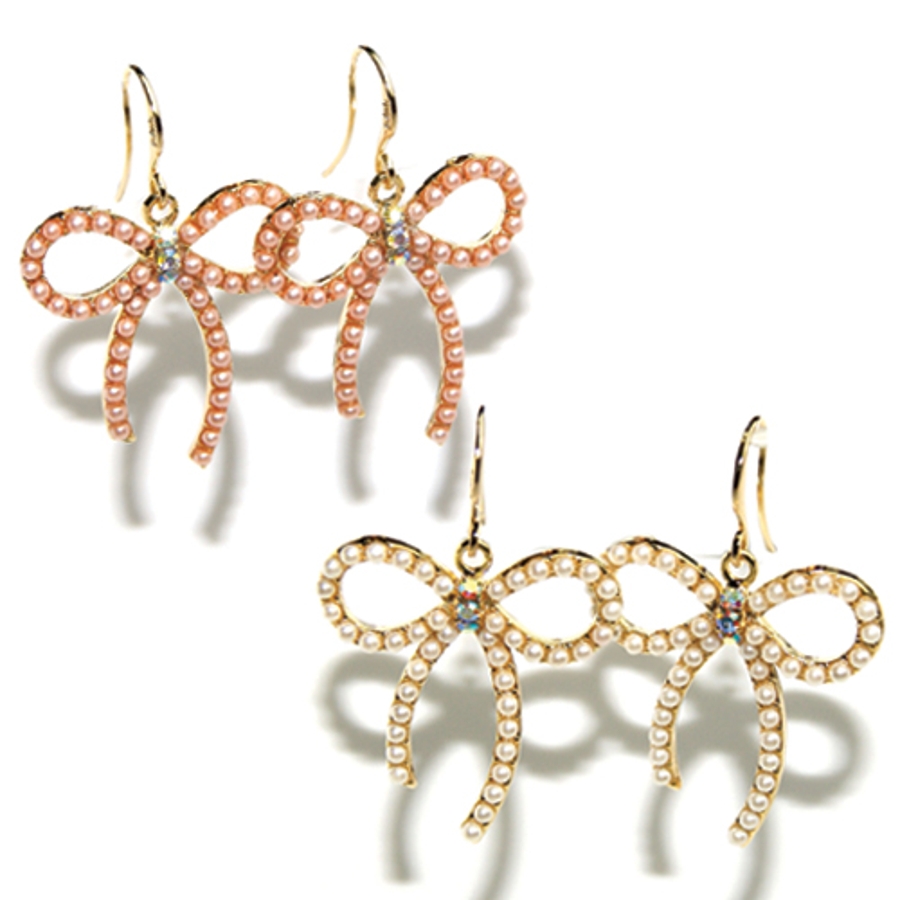 ベビーパールのリボン ジプシーピアス 渋谷109で大人気ブランド 品番 Pena アクセサリーショップpiena アクセサリーショップ ピエナ のレディースファッション通販 Shoplist ショップリスト