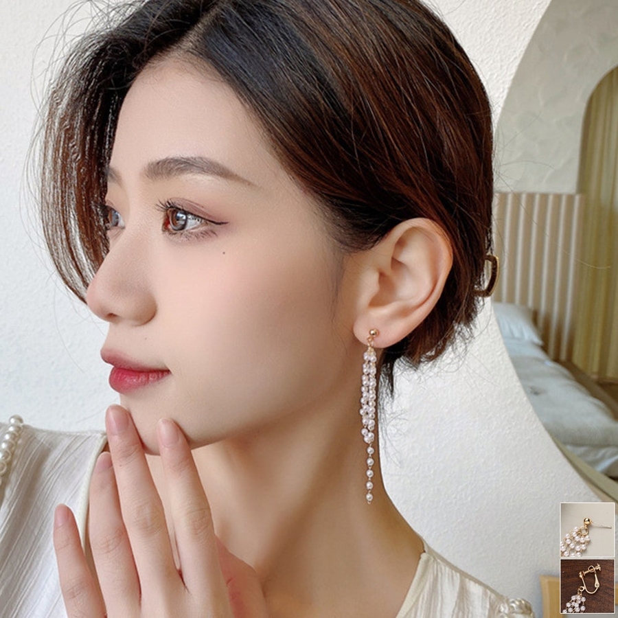 ピアスとイヤリング レディース 春夏秋冬[品番：PENA0035255