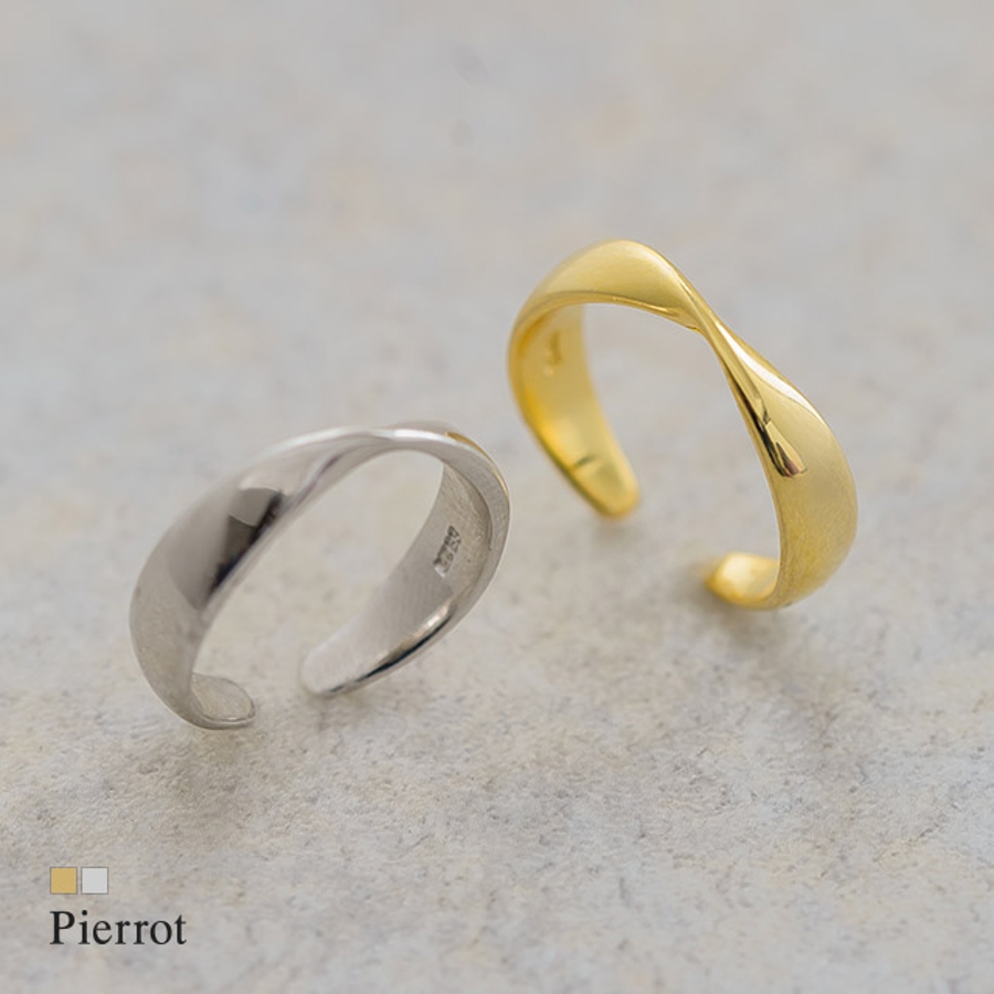 Silver925 クロスリング 指輪 リング シルバー 純銀 ゴールド 品番 Prtw Pierrot ピエロ のレディースファッション通販 Shoplist ショップリスト