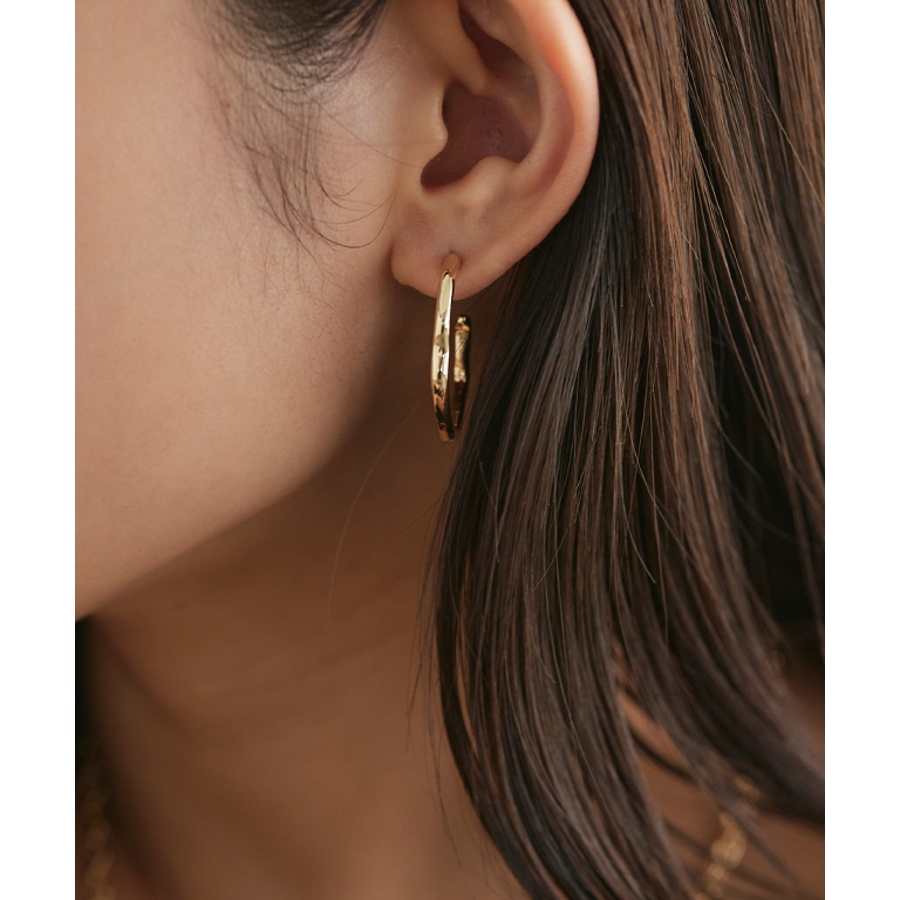 デフォルメフープピアス ピアス アクセサリー[品番:PRTW0005185 デフォルメフープピアス ピアス アクセサリー[品番:PRTW0005185