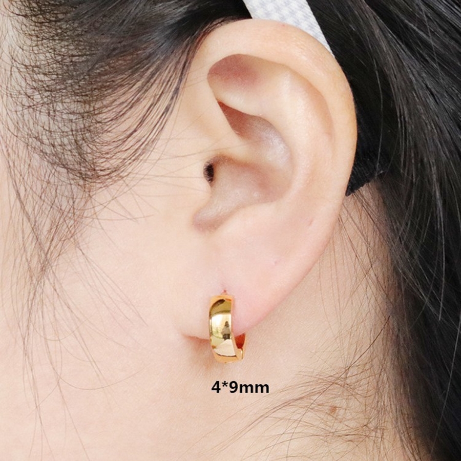 フープピアス 片耳 1個[品番：FQ000144325]｜PlusNao