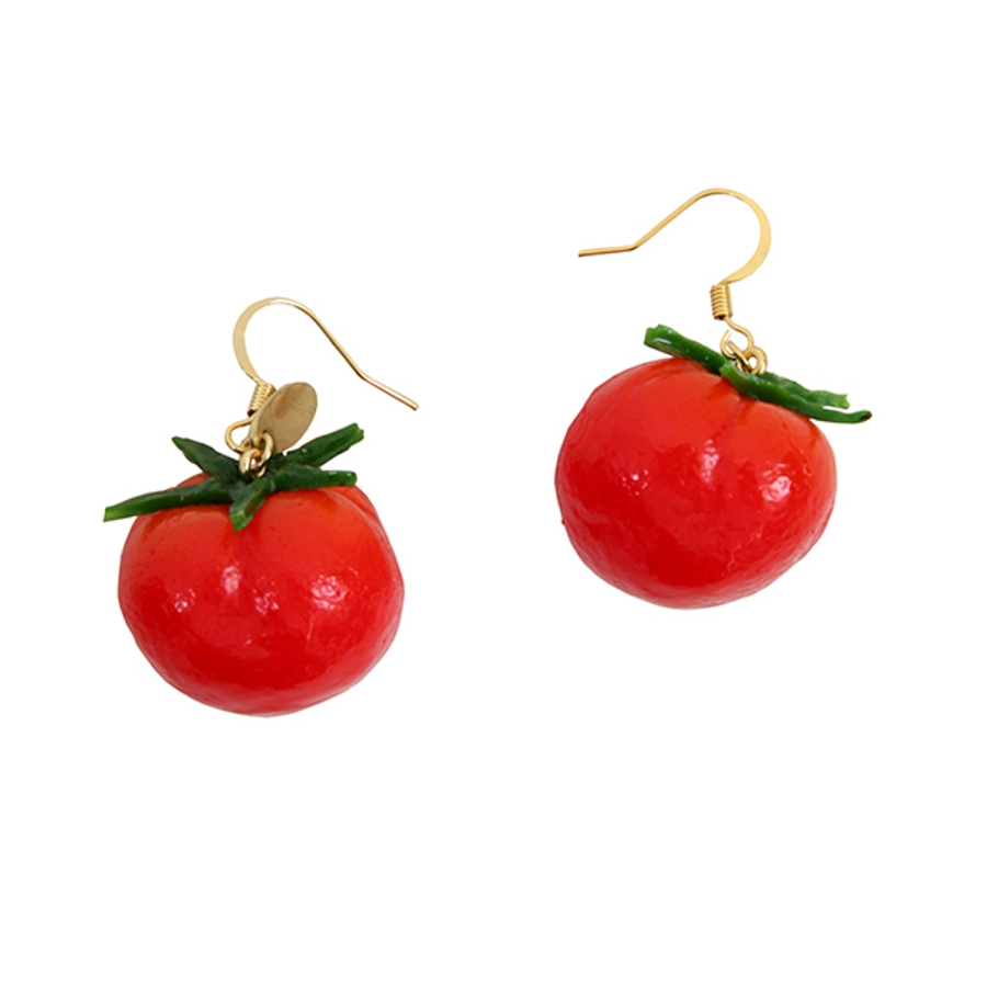 トマトのピアス[品番：PNYW0003172]｜PUNYUS （プニュズ）｜レディース