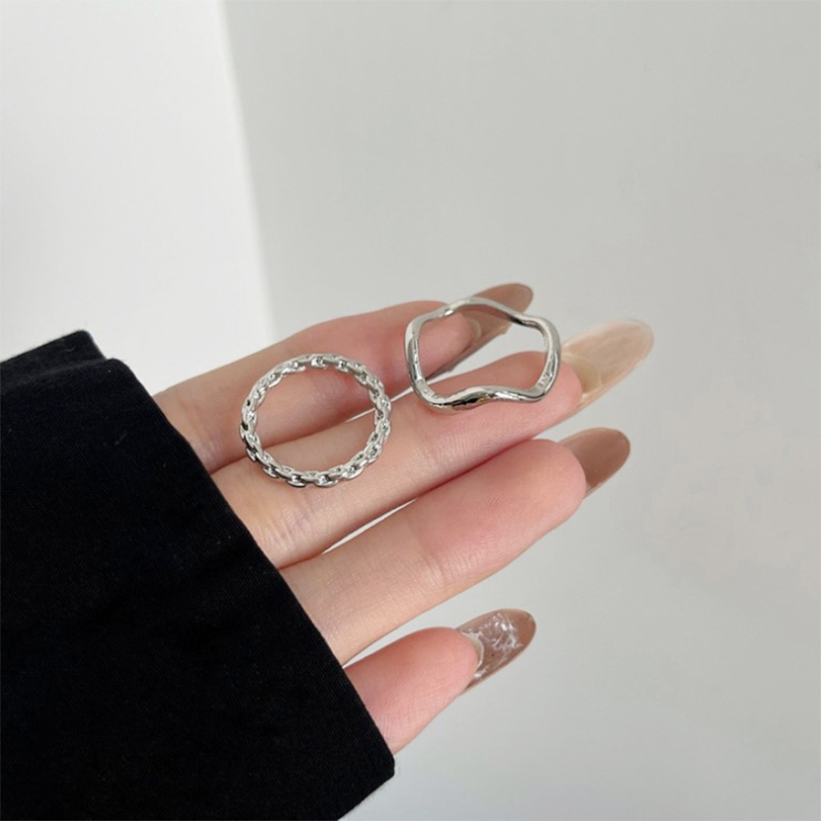 シルバー バングルとリング セット product-730039.jpg?v=