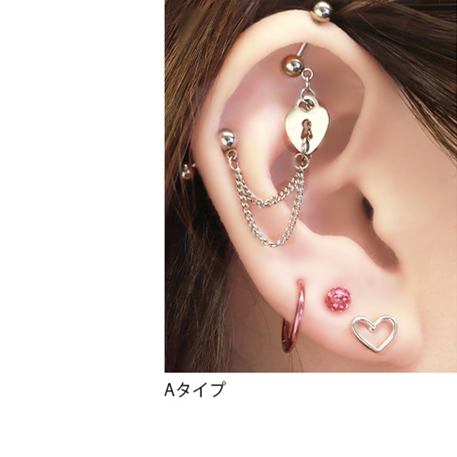 軟骨ピアス かっこいい 16g 品番 Rina ボディピアス専門店凛rin ボディピアスセンモンテンリンリン のレディースファッション通販 Shoplist ショップリスト