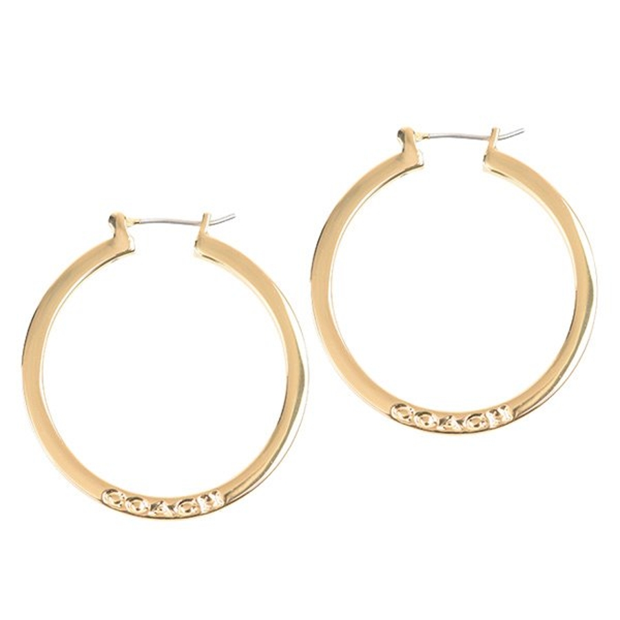 Coach コーチ HOOP EARRINGS フープ ピアス[品番：SESB0013648