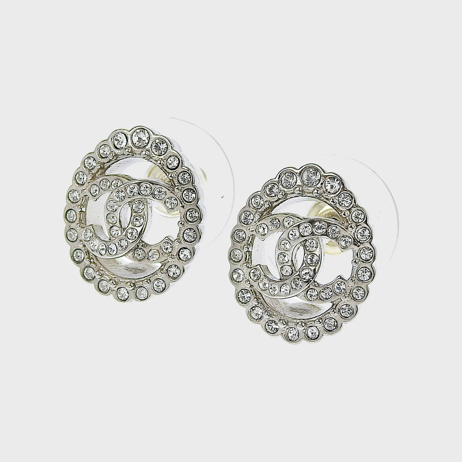 新品 Cロゴ ピアス ノベルティ シルバー CCロゴ シャネル CHANEL シャネル CC ロゴ ココマーク ピアス アクセサリー[品番