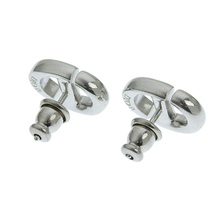 DIOR ディオール CD NAVY スタッド ピアス[品番：SESB0017852