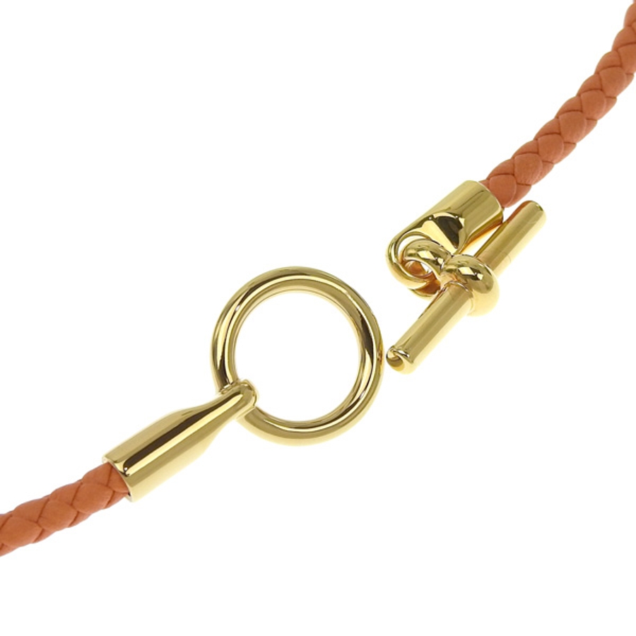 HERMES エルメス Glenan レザーブレスレット[品番：SESB0017790