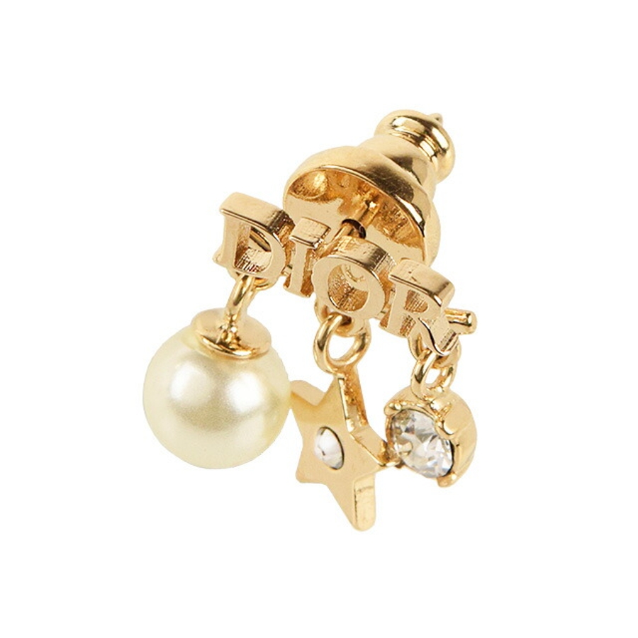 DIOR ディオール ピアス ゴールド ロゴ[品番:SESB0013014 DIOR ディオール ピアス ゴールド ロゴ[品番:SESB0013014