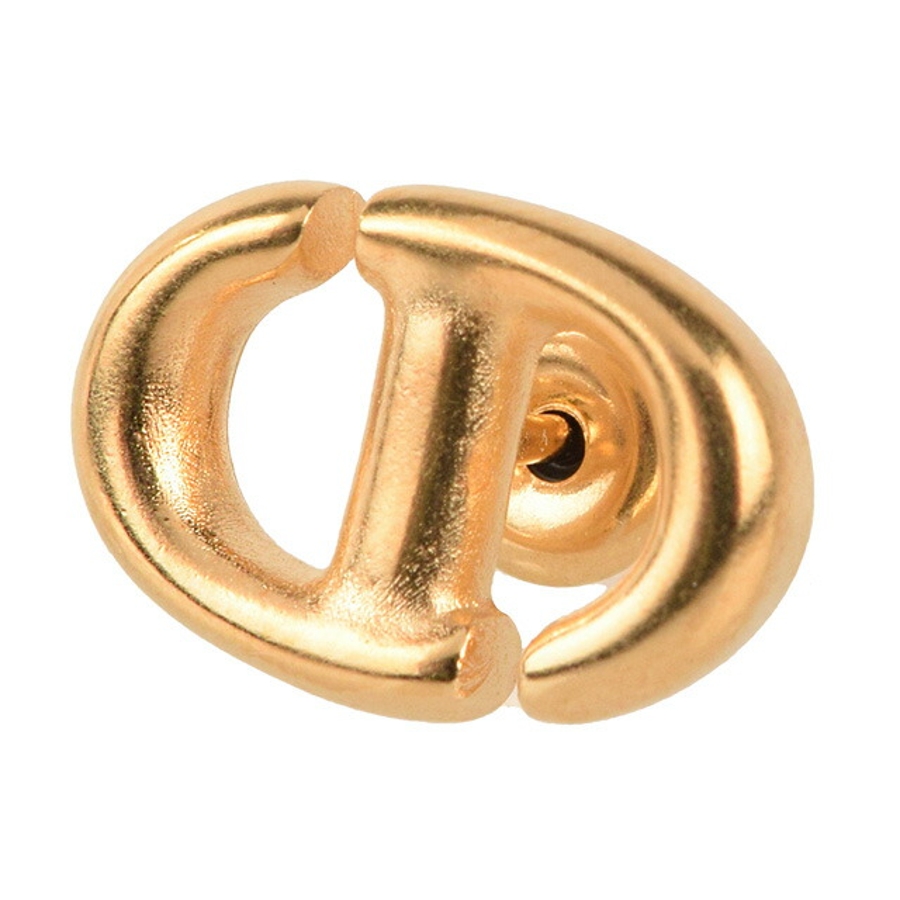 DIOR ディオール ピアス ゴールド ロゴ[品番：SESB0013036]｜Riverall