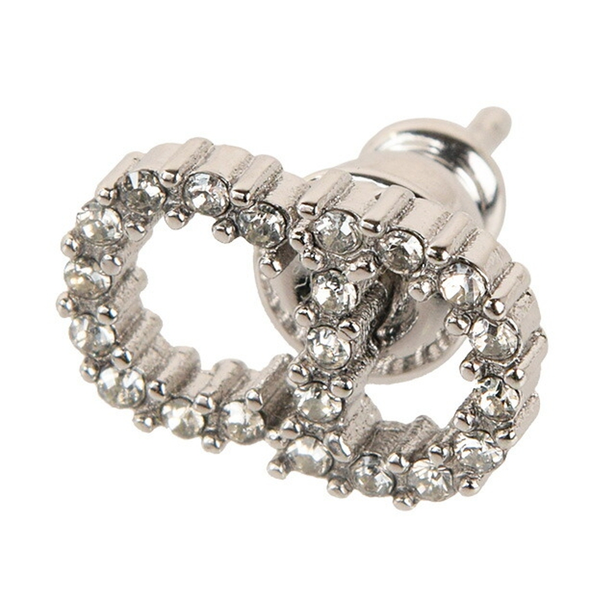 DIOR ディオール ピアス シルバー ロゴ[品番：SESB0013015
