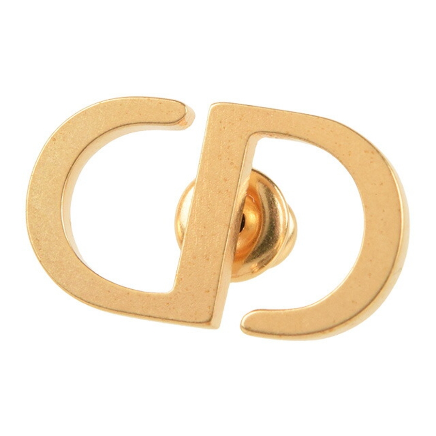 DIOR ディオール ピアス ゴールド ロゴ[品番：SESB0013017]｜Riverall