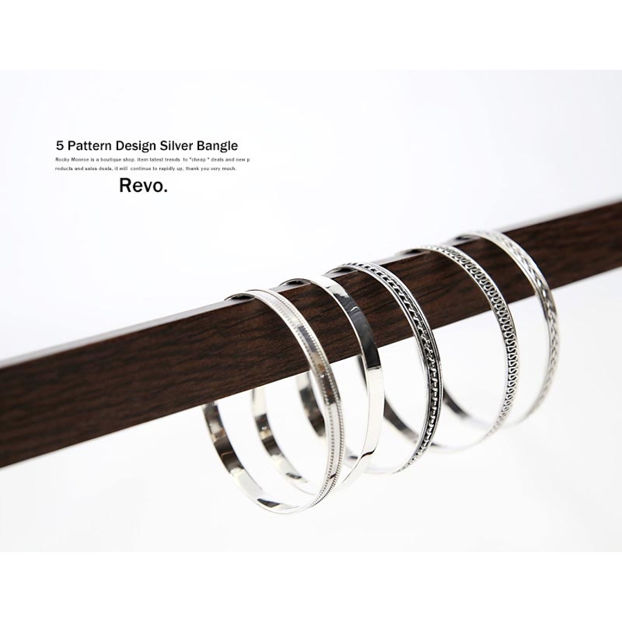 Revo レヴォ】シルバーバングル シルバーアクセサリー[品番 