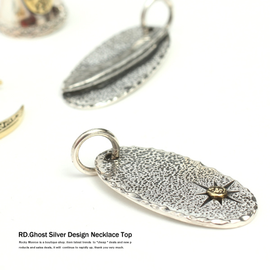 RD Ghost】シルバープレートネックレストップ シルバー925[品番 